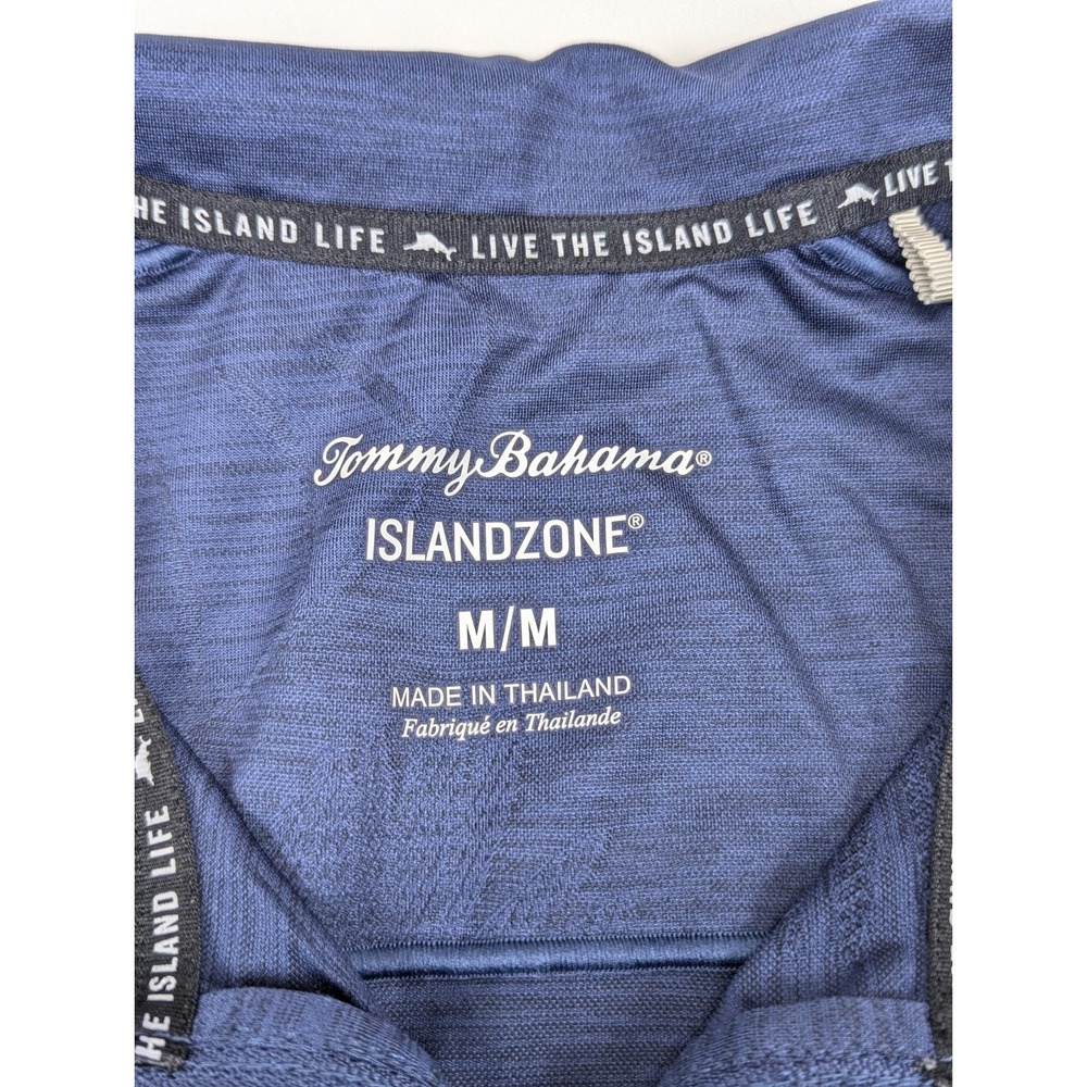 Tommy Bahama Island Zone‎ 1/4 Zip Mens Medium Tampa Bay Lightning Hockey Floral - Picture 7 of 9